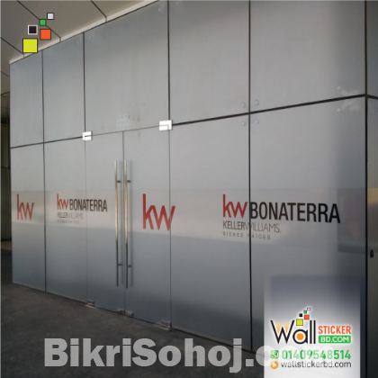 best office glass sticker maker in dhaka bangladesh price